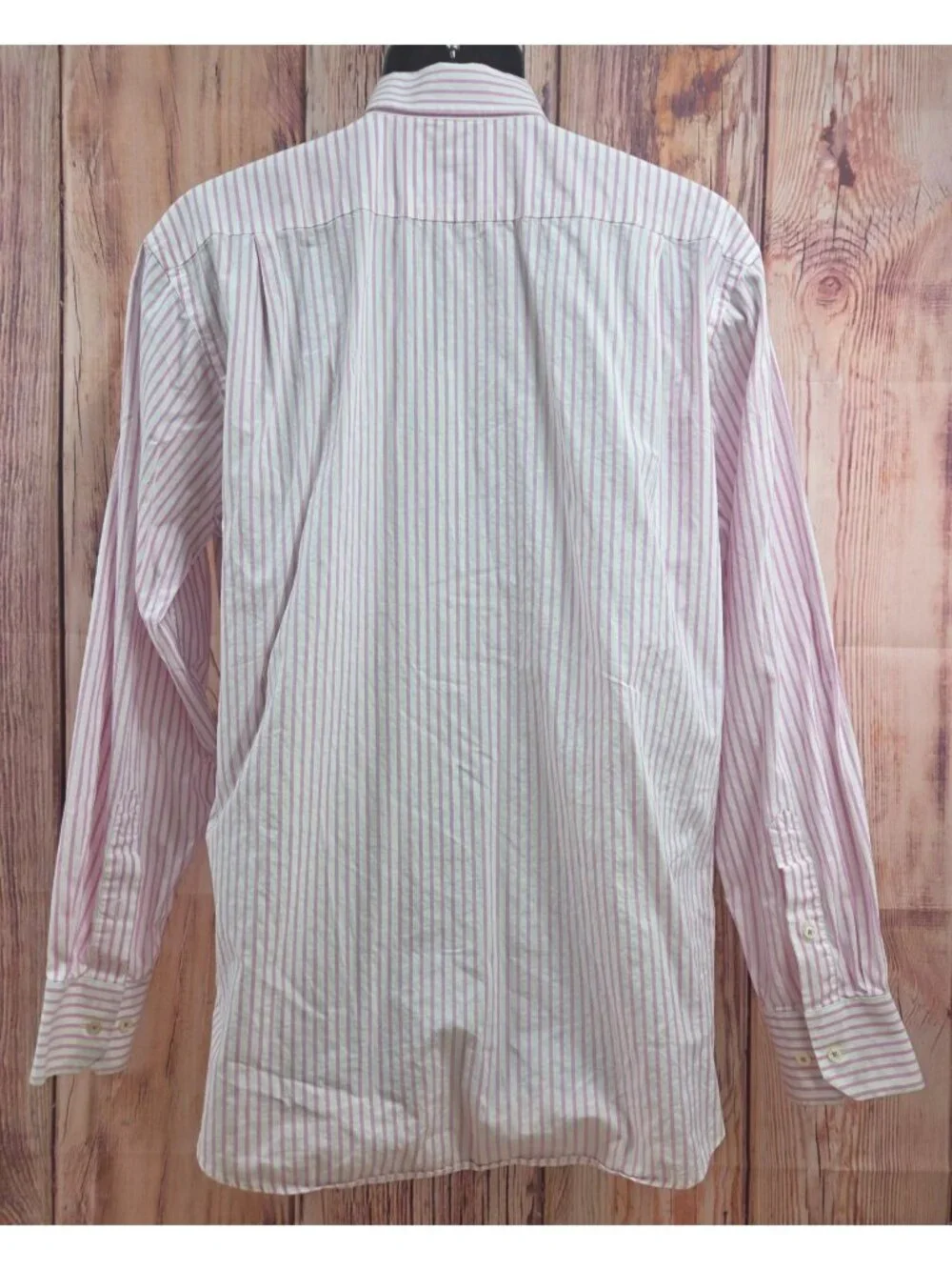 Southern Tide Mens Pink Striped Long Sleeve Shirt Large